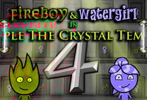 森林冰火人 4 水晶神殿 (Crystal Temple)游戏截图