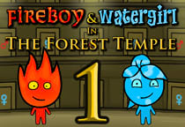 森林冰火人 1 森林神殿 (Forest Temple)游戏截图