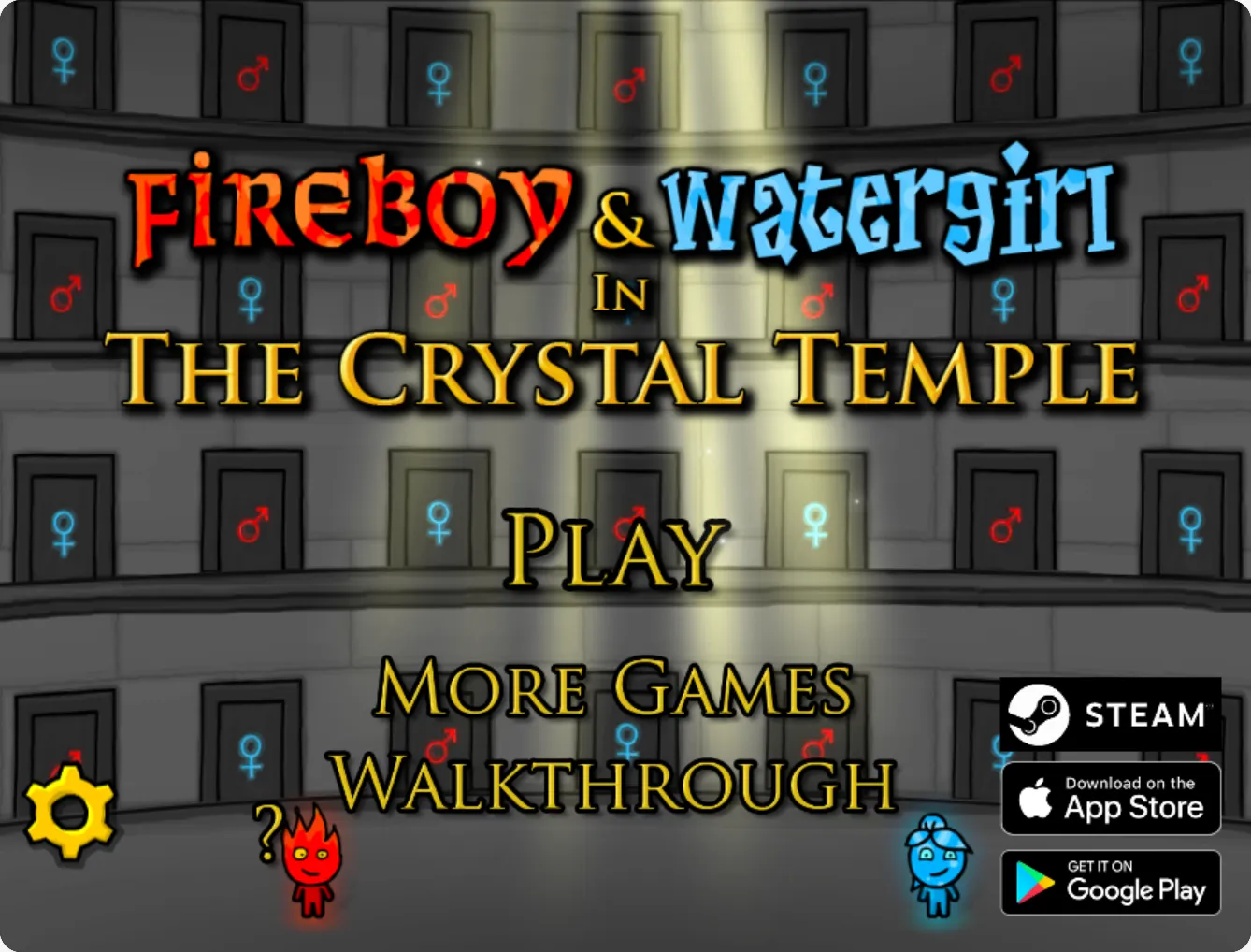 森林冰火人4水晶神殿Crystal Temple游戏截图